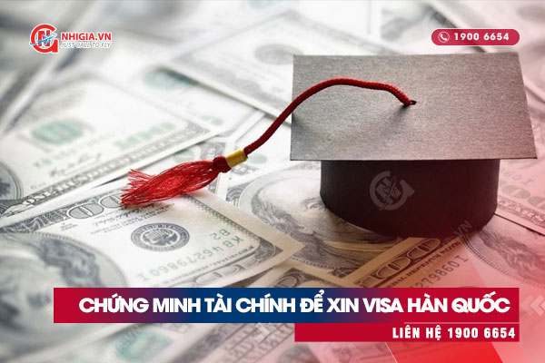 xin visa du học hàn quốc có cần chứng minh tài chính không?