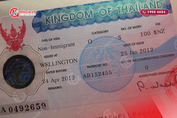 hồ sơ xin cấp visa dài hạn Thái Lan